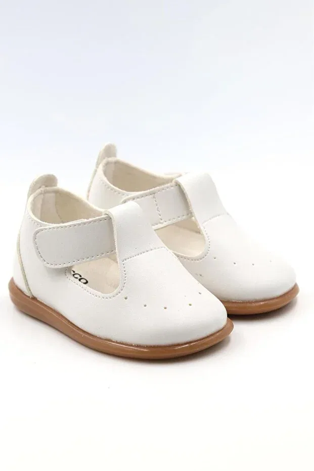 Детские ортопедические туфли для девочек Macco Shoes, Белый
