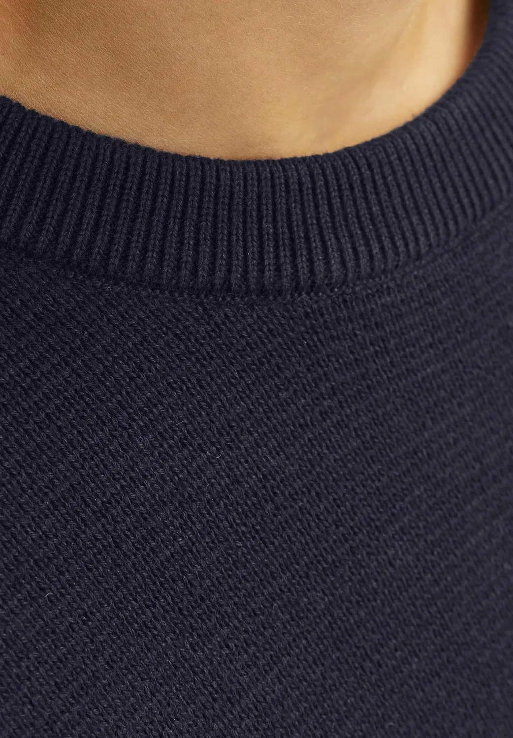 Strickpullover mit rundhals Strickpullover mit rundhals für jungs - джемпер Jack & Jones Junior, Night Sky — фото 4