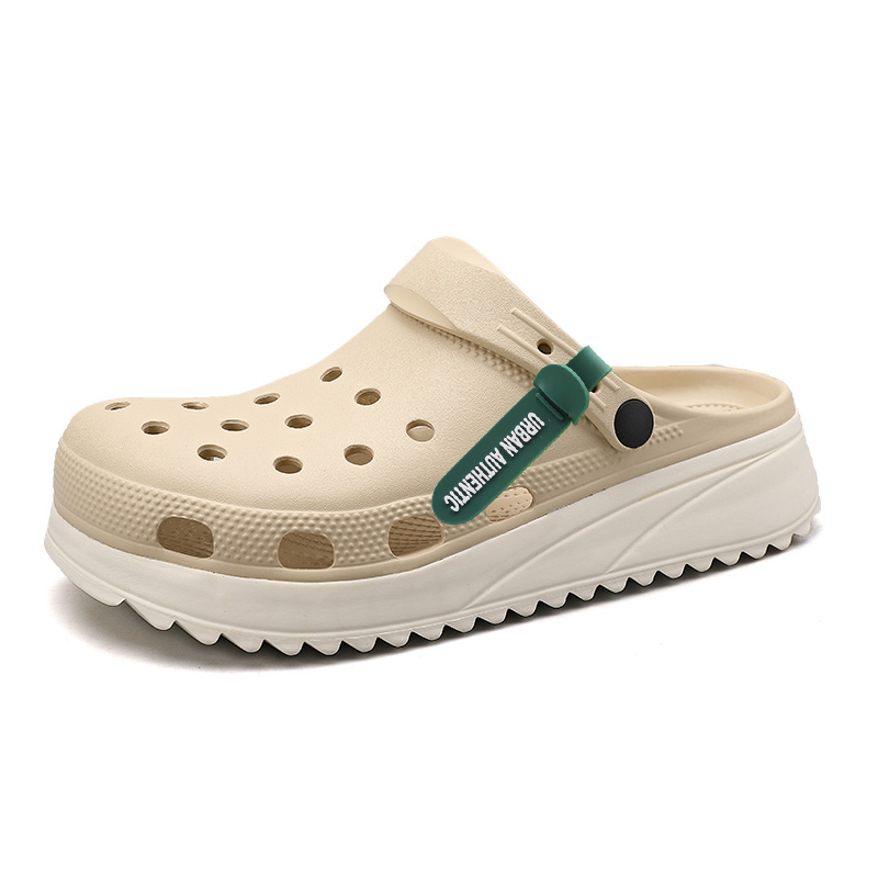 

URBAN AUTHENTIC Клоги мужские серо-хаки, цвет Khaki