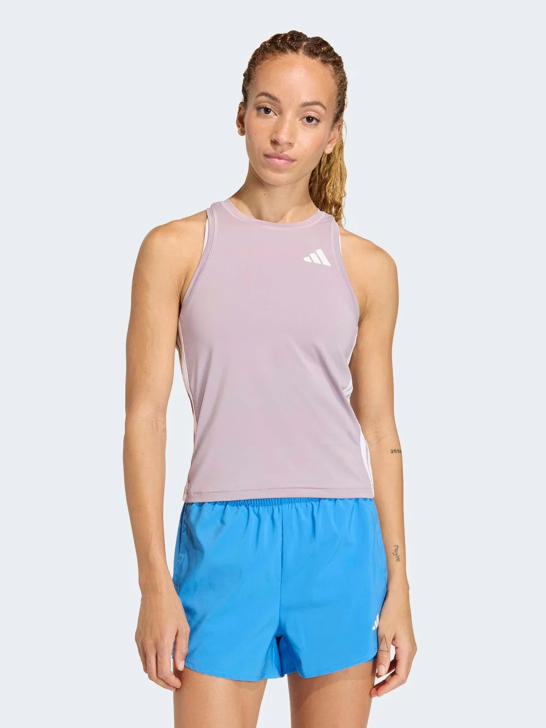 Шорты 2-в-1 для тренировок Workout Essentials adidas, синие
