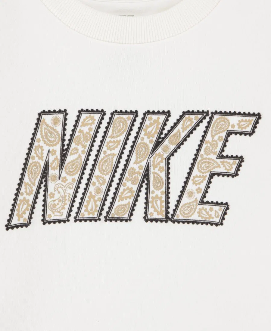 Комплект из футболки и брюк Retro Remix Nike, White Black — фото 4