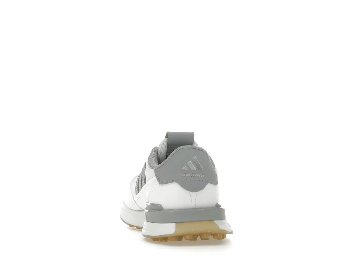 Детские кроссовки для гольфа без шипов Adidas S2G Spikeless 24 Golf, Cloud White Halo Silver Gum — фото 4