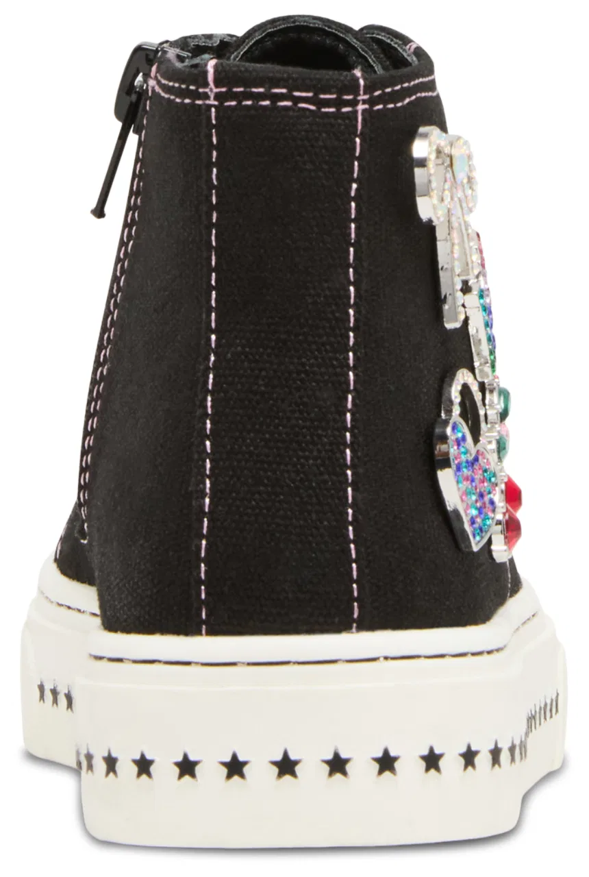 Кроссовки для девочек Jjoycee Steve Madden, черный — фото 3