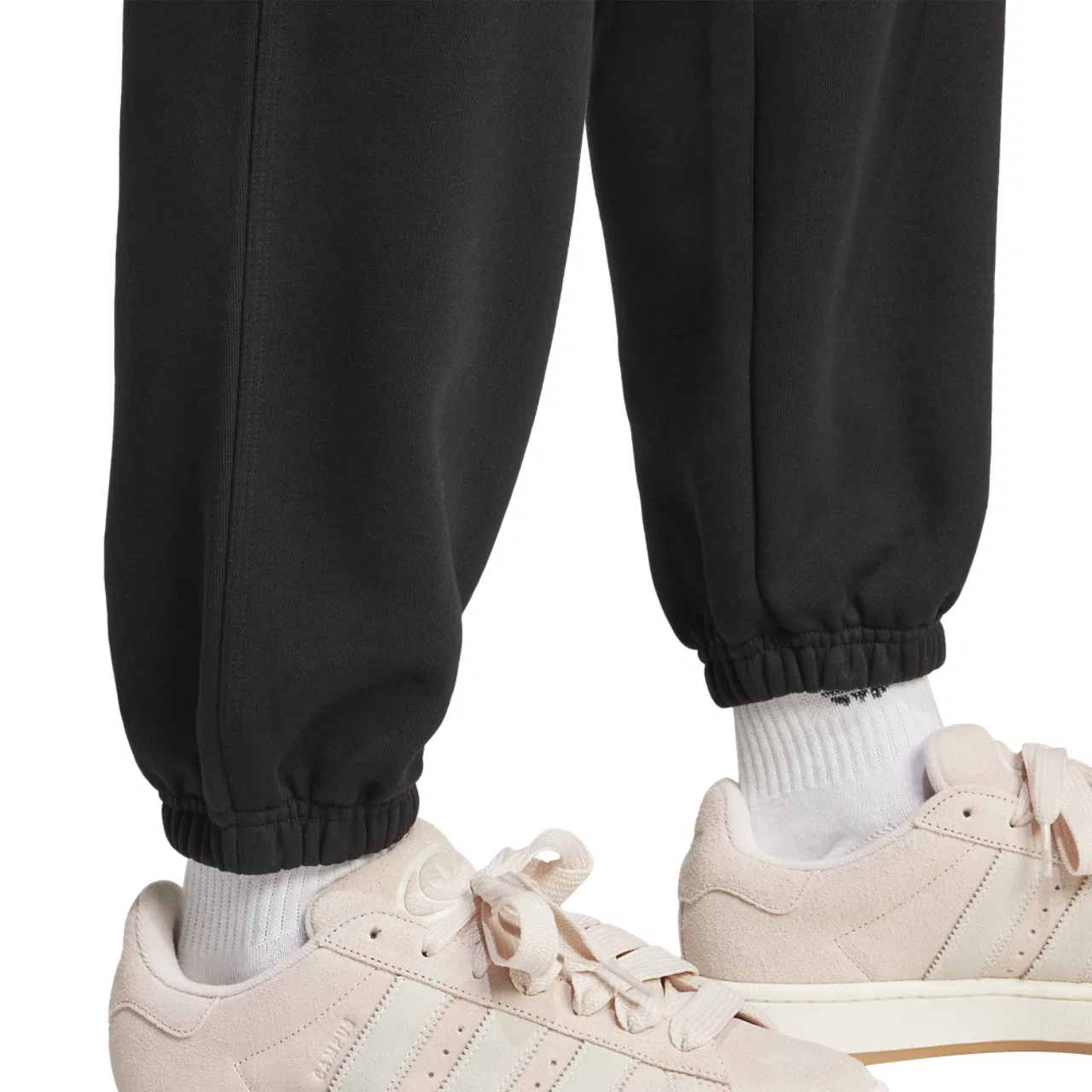 Женские брюки Trefoil Essentials Fleece Pants Adidas, черный — фото 4