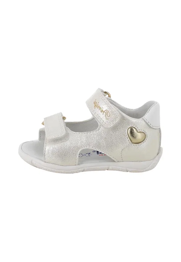 Сандалии кожаные Sandali Primigi, White, белый