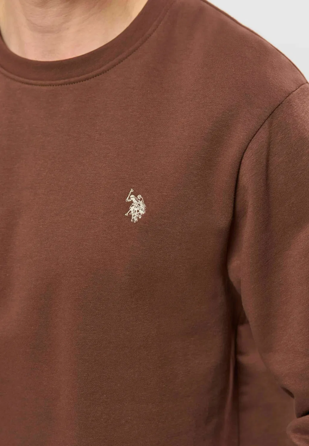 Умтаис - толстовка U.S. Polo Assn., Chestnut — фото 4