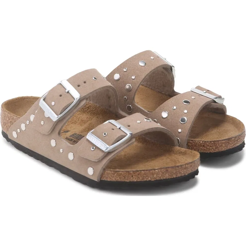 Детские сандалии Arizona с анатомической стелькой для малышей Birkenstock, Gray Taupe