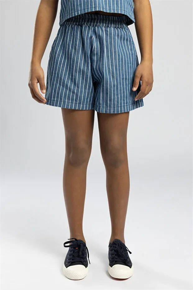 Детские шорты джинсовые для девочек Casual Lee Cooper, Blue — фото 2