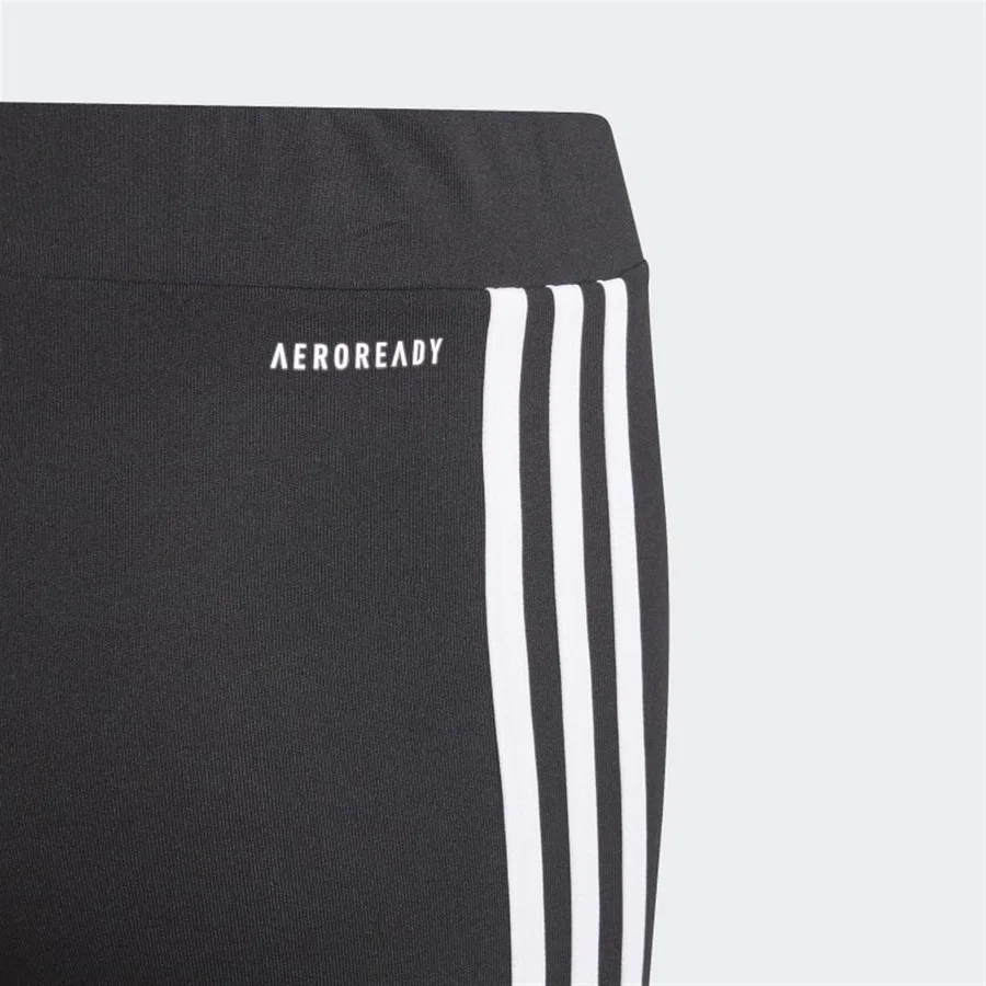 Детские леггинсы с принтом adidas, Черный — фото 3