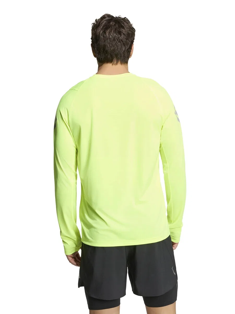 Спортивная футболка ADIDAS PERFORMANCE Performance Shirt 'Adi365 Iconic' светло-желтого цвета — фото 3
