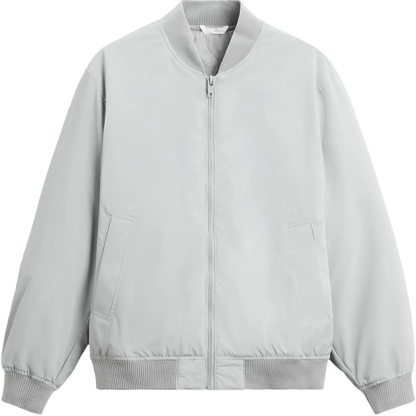 Мужская куртка-пилот с бейсбольным воротником ZARA, Gray