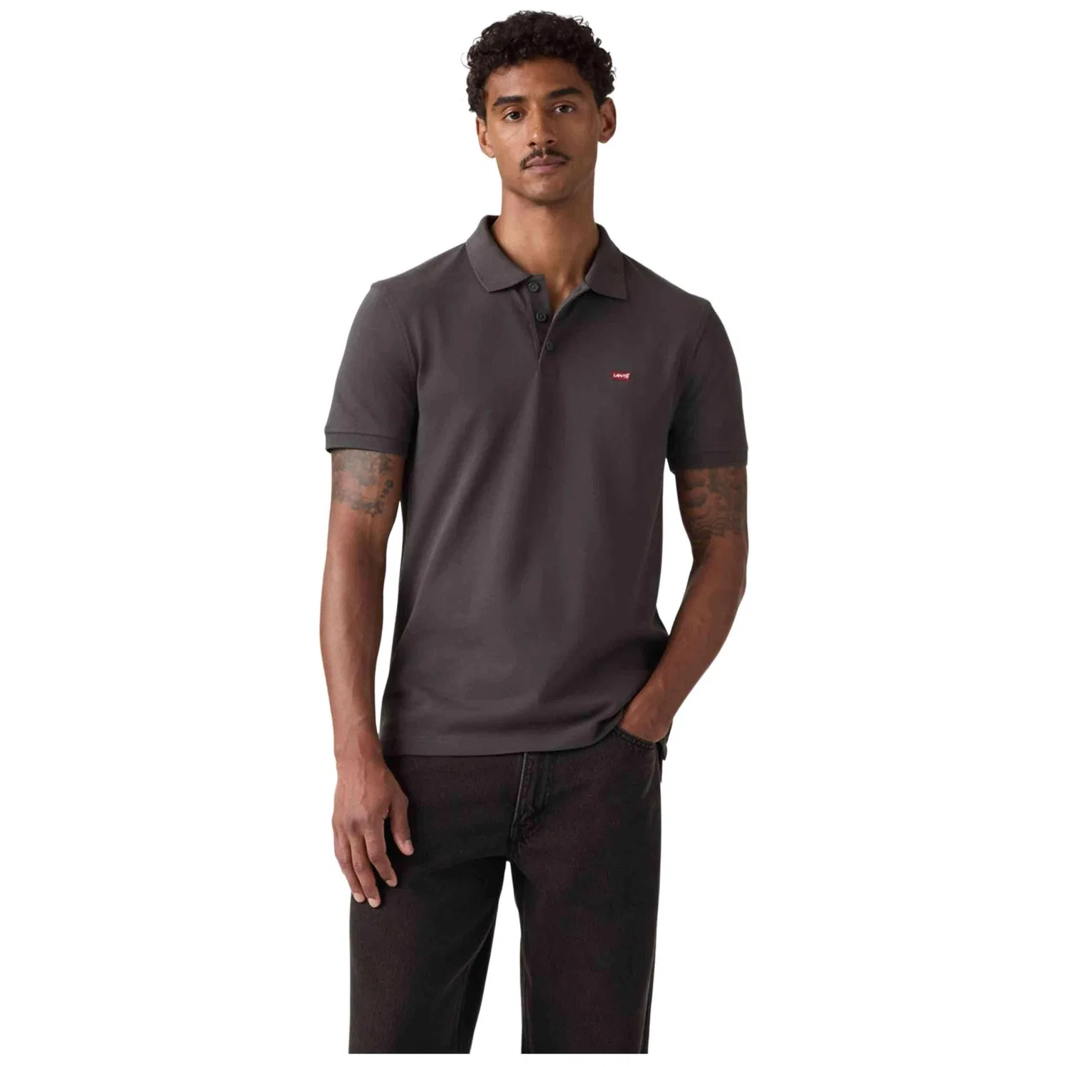 Мужское поло с коротким рукавом 358830352 Levi's, Grau