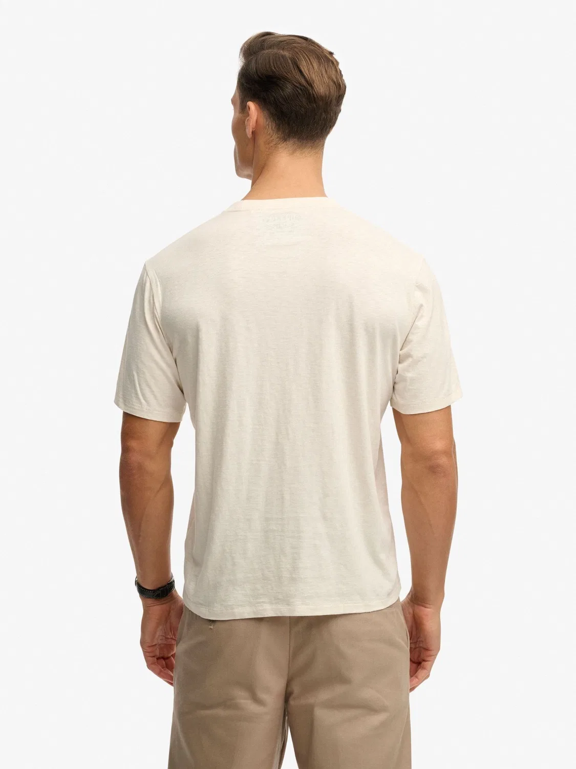 Футболка с принтом и карманом Superdry White, белый — фото 2