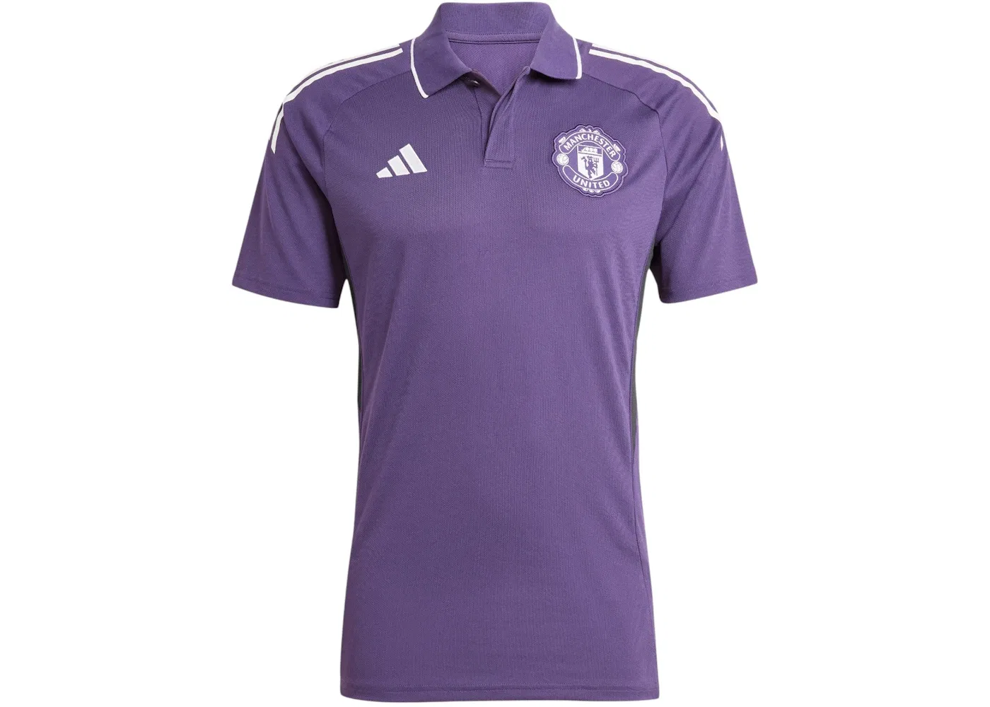 Мужская футболка поло с длинным рукавом Adidas Tiro 25 Competition Polo Shirt, Aurora Plum Black White