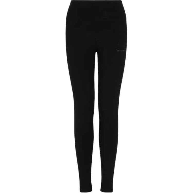 Женские спортивные брюки с принтом EA7 SS25 Sports Pants, EMPORIO ARMANI, Black