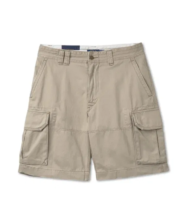 Классические карго шорты, 26.7 см, Polo Ralph Lauren, светло-бежевый