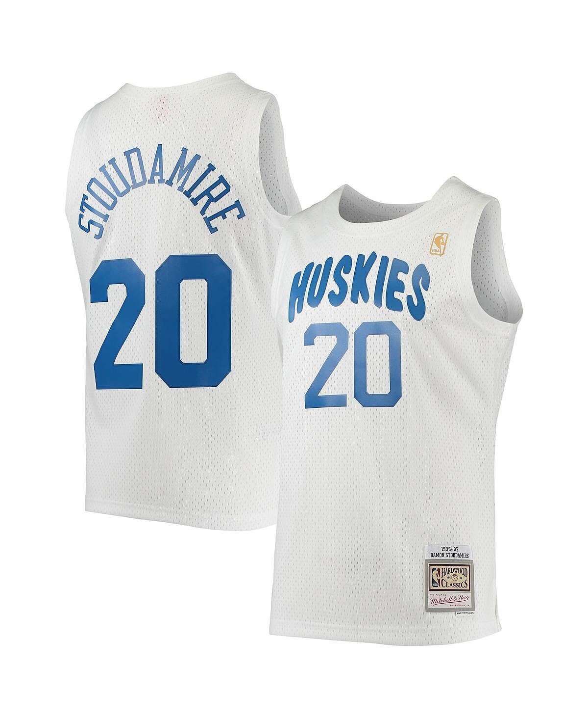 

Мужская футболка damon stoudamire white toronto raptors 1996-97 hardwood classics swingman jersey Mitchell & Ness, белый
