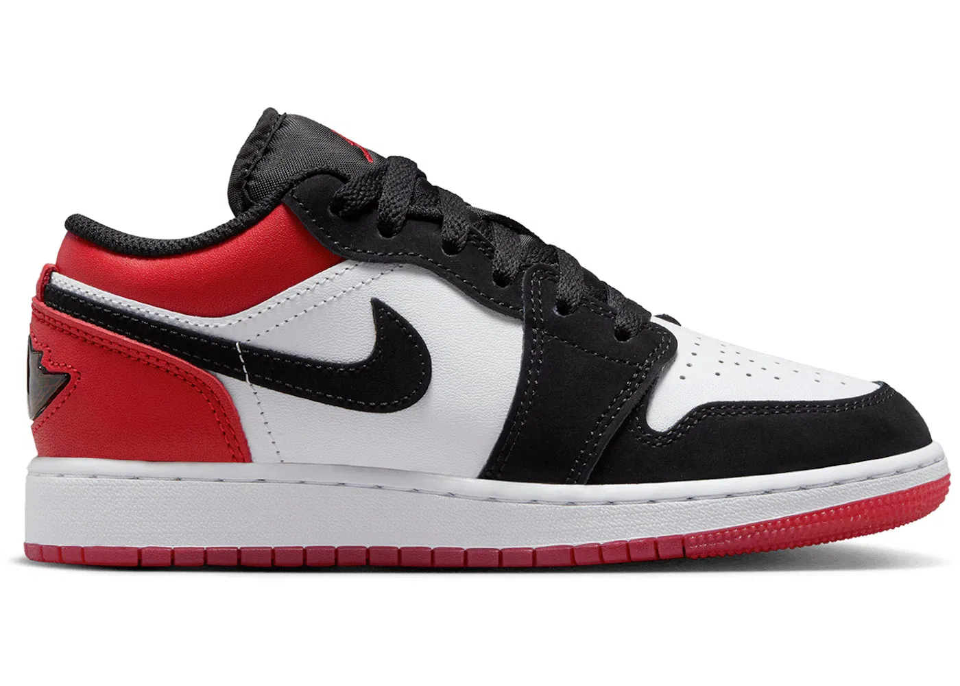 Детские кроссовки Lifestyle Jordan 1 Low SE Jordan, White/Varsity Red/Black