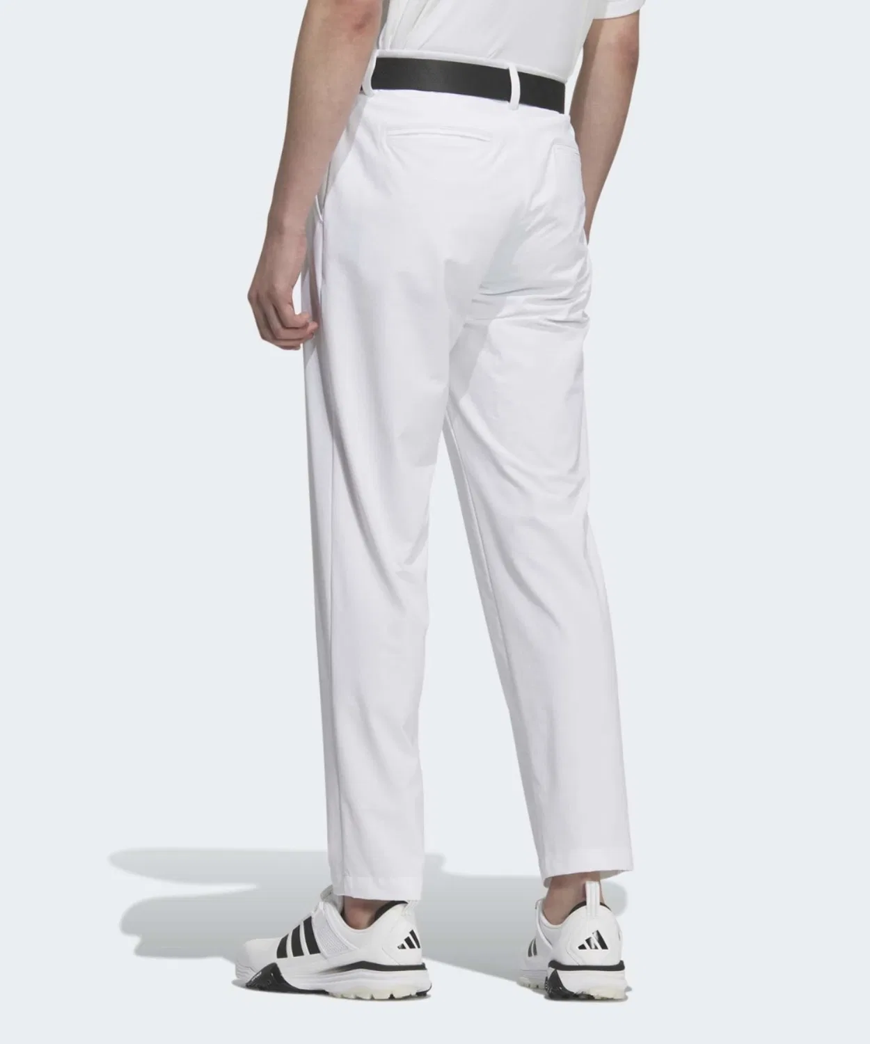 Мужские брюки для гольфа с регулярной посадкой, укороченные, Adidas, White — фото 2