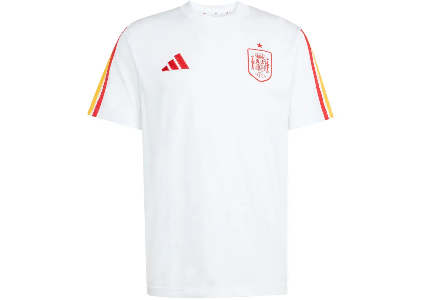 Мужская футболка с принтом Adidas Spain DNA T-Shirt Adidas, White