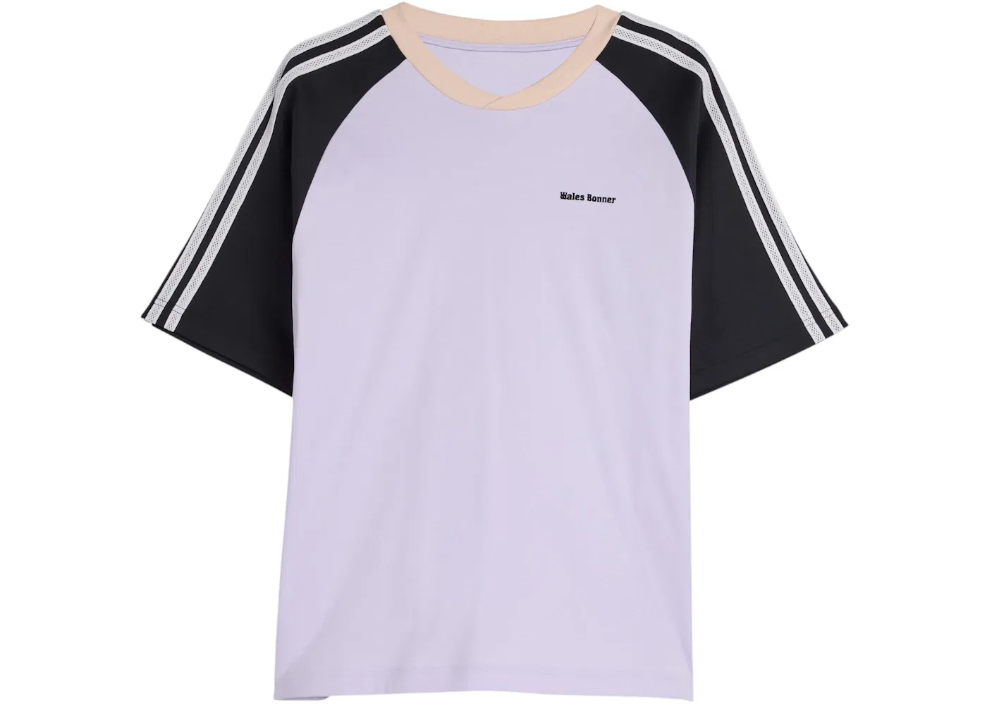 Мужская футболка с принтом Wales Bonner Cali Tee Adidas, Purple Tint Black
