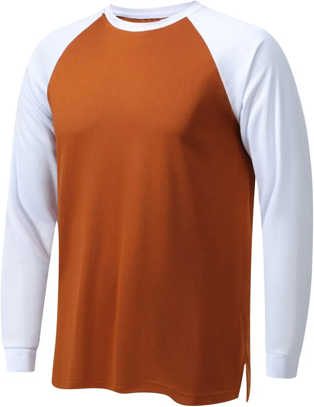 Мужская футболка с длинным рукавом raglan NoxwB, Brown