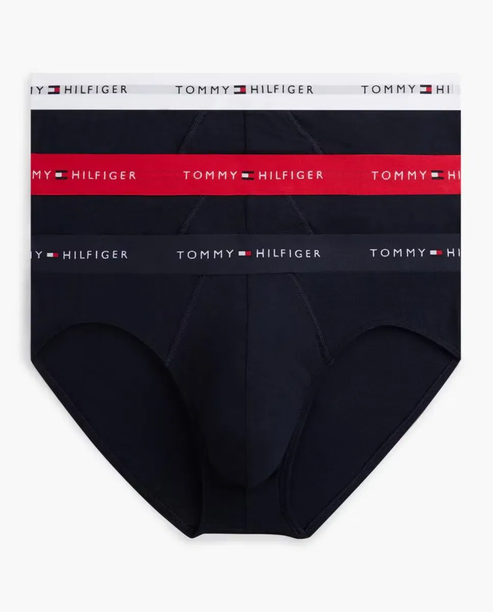 Мужские трусы-слипы хлопковые Tommy Hilfiger, Azul Marino