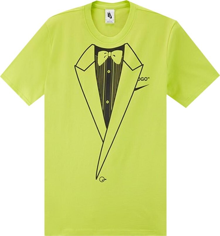 

Футболка Nike x Off-White NRG A6 Tee 'Lime Green', зеленый