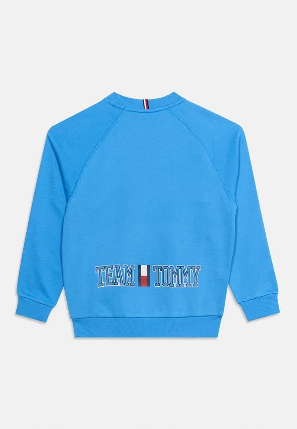 Свитшот хлопковый Tommy Hilfiger, синий — фото 2