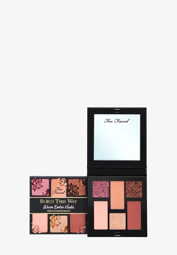 Палетка теней для век Natural Nudes Mini Too Faced, Warm Ember Nudes, 5.7 г, цвет warm ember nudes