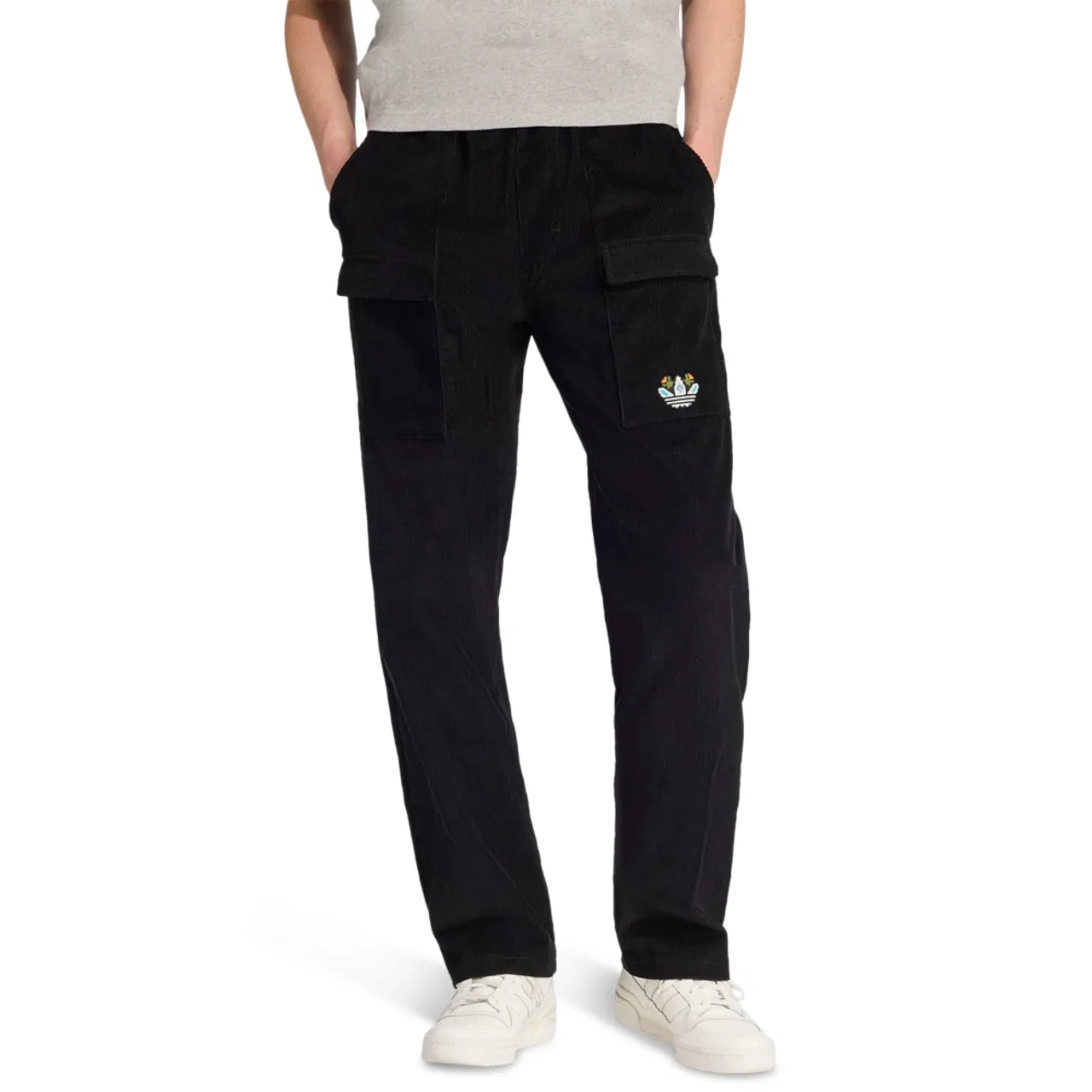 Брюки мужские Monogram Regular Adidas, черный