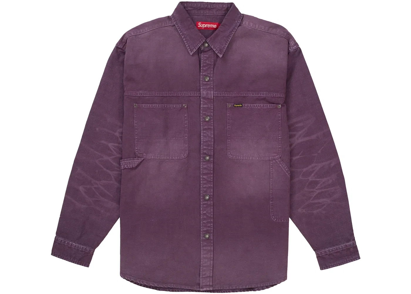 Мужская рубашка с принтом Supreme Purple