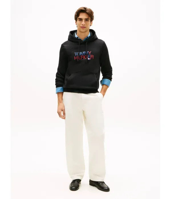 Толстовка BRAND LOVE regular fit Tommy Hilfiger, черный — фото 2