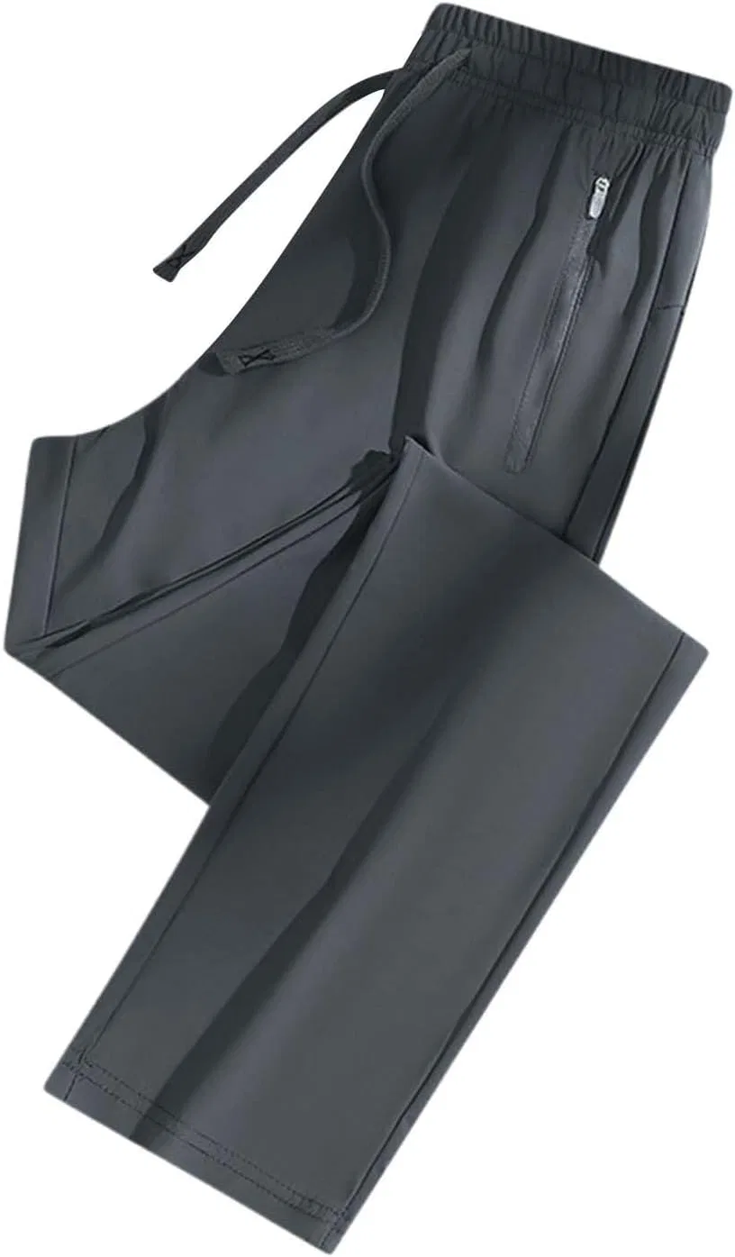 Beeswan Pants для женщин Comfysfit Stretch Active Comfys Fit быстросохнущие штаны для повседневной работы сверхдышащие Generic, темно-серый — фото 2