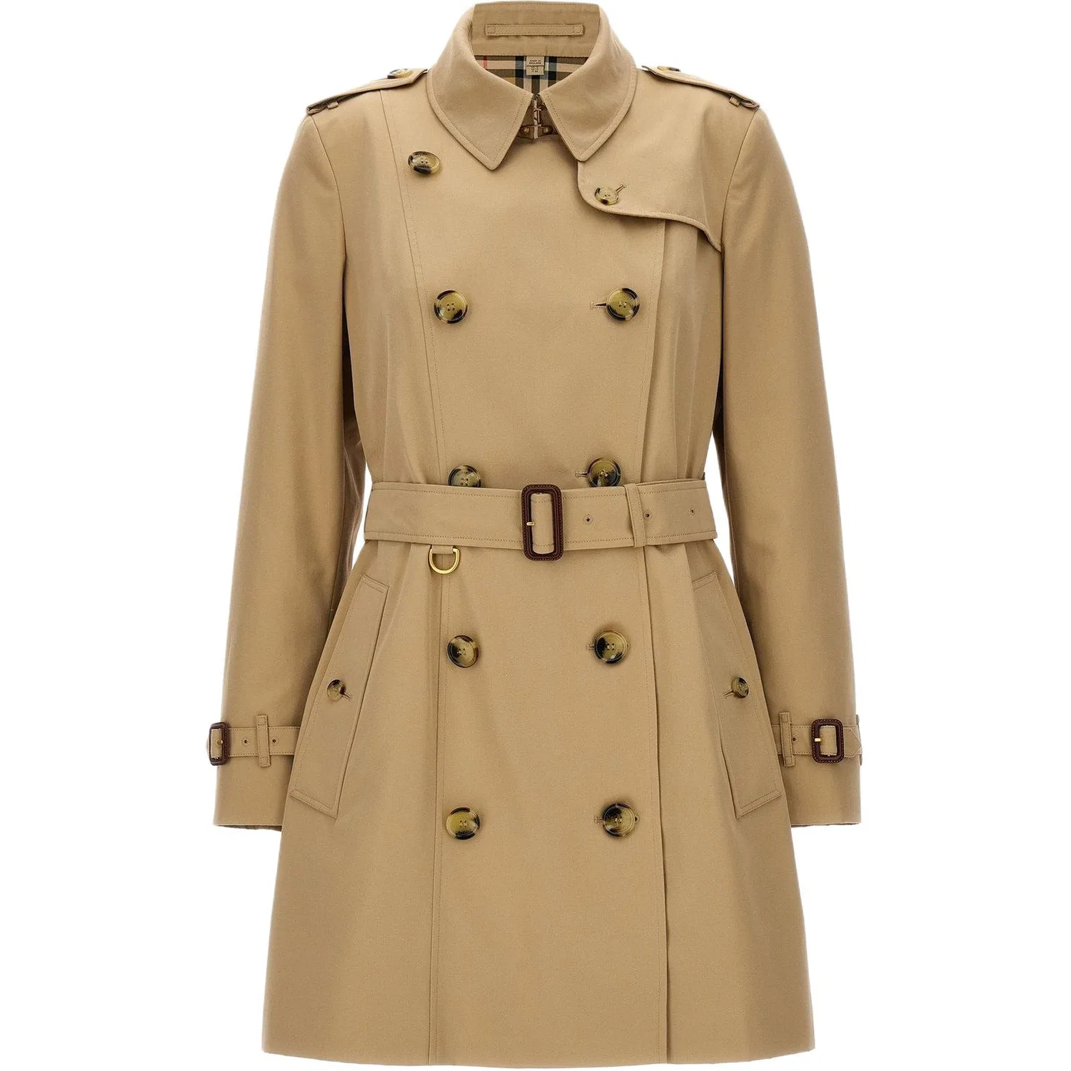 Женский тренчкот приталенный Burberry, Honey