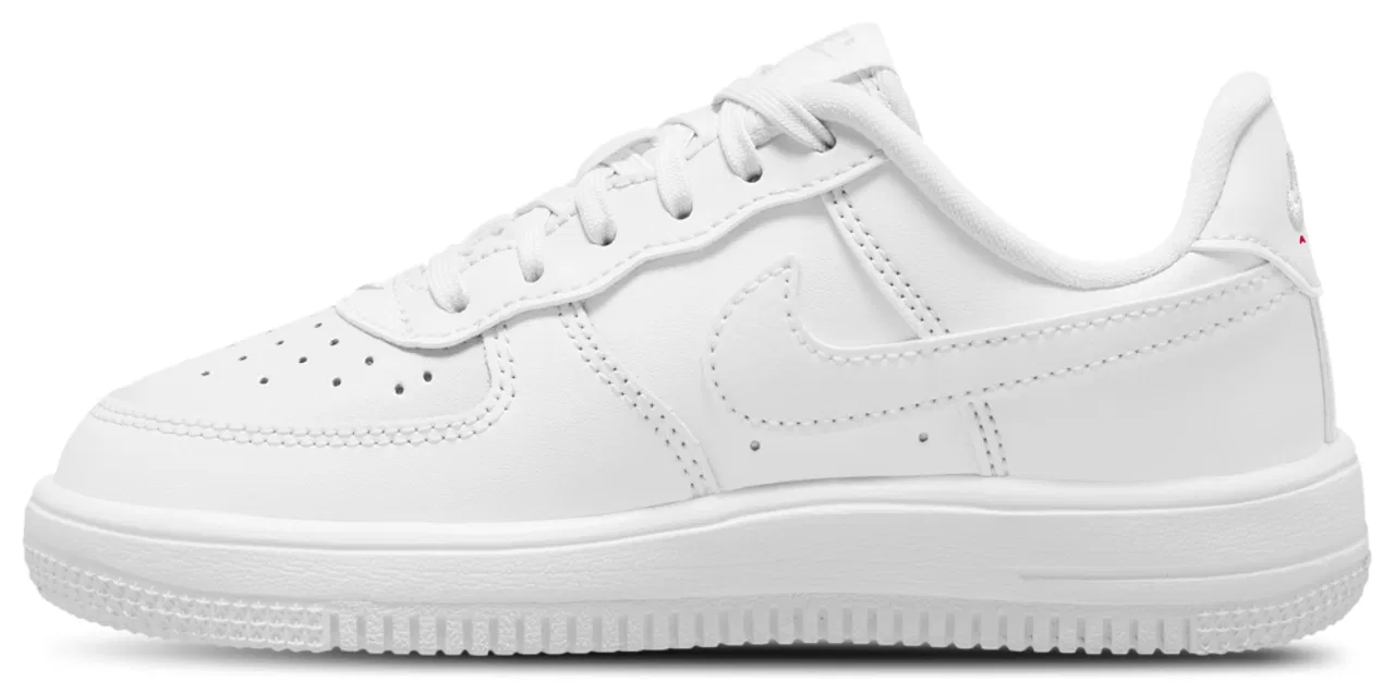Детские кроссовки для девочек Nike Air Force 1 Low Lace, White/White — фото 2