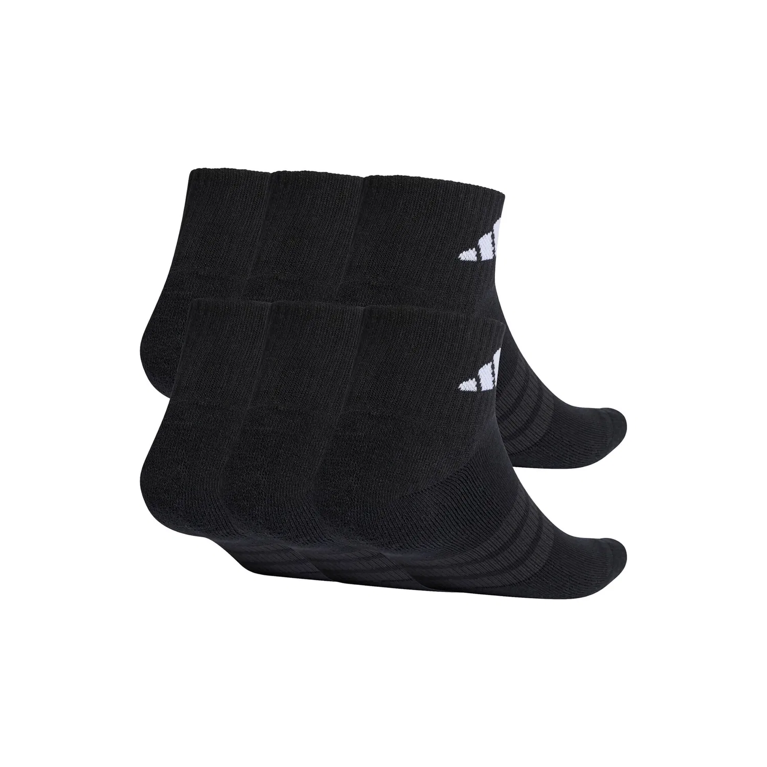 Мужские короткие носки с мягкой подошвой Adidas Originals, Black — фото 2
