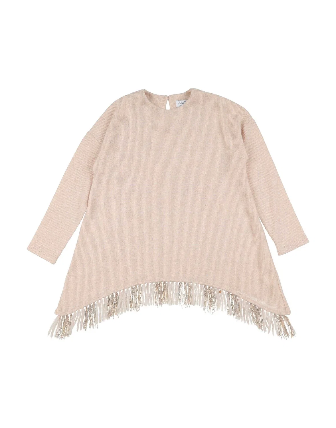 Свитер с воротником-хомутом Ribbed-Knit Magil, бежевый