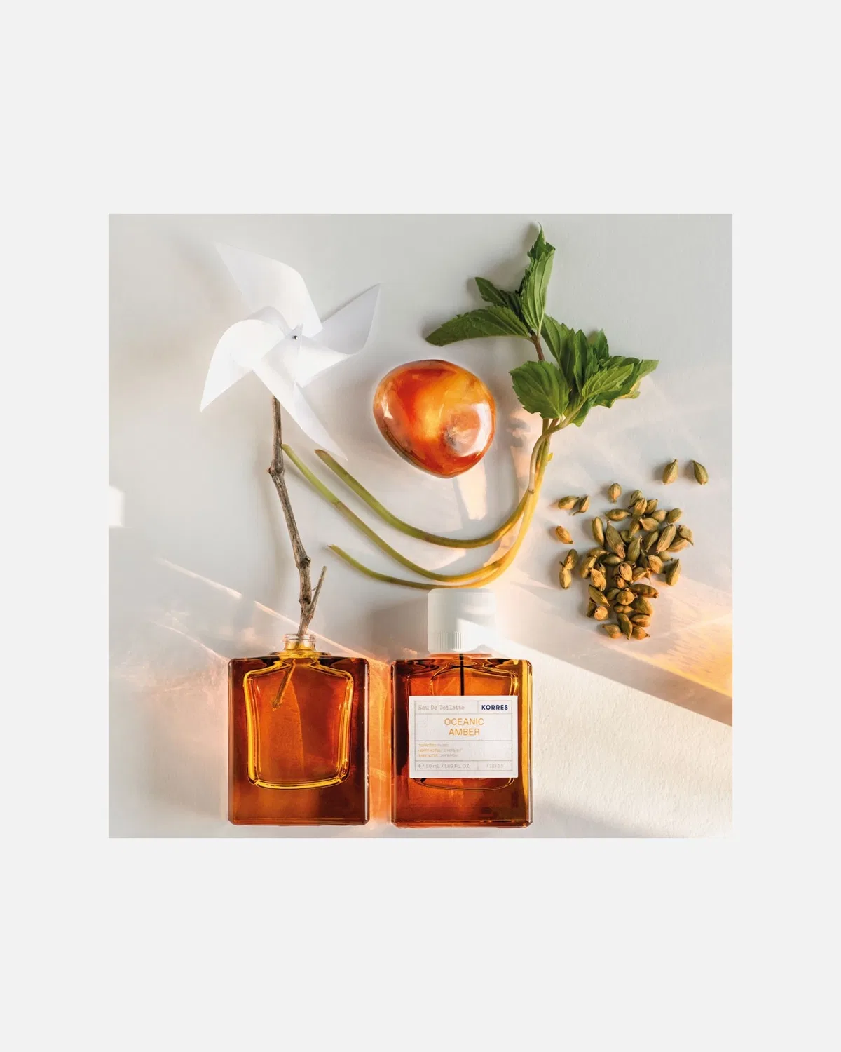 Туалетная вода океаническая амбра Korres, 50 Ml — фото 3