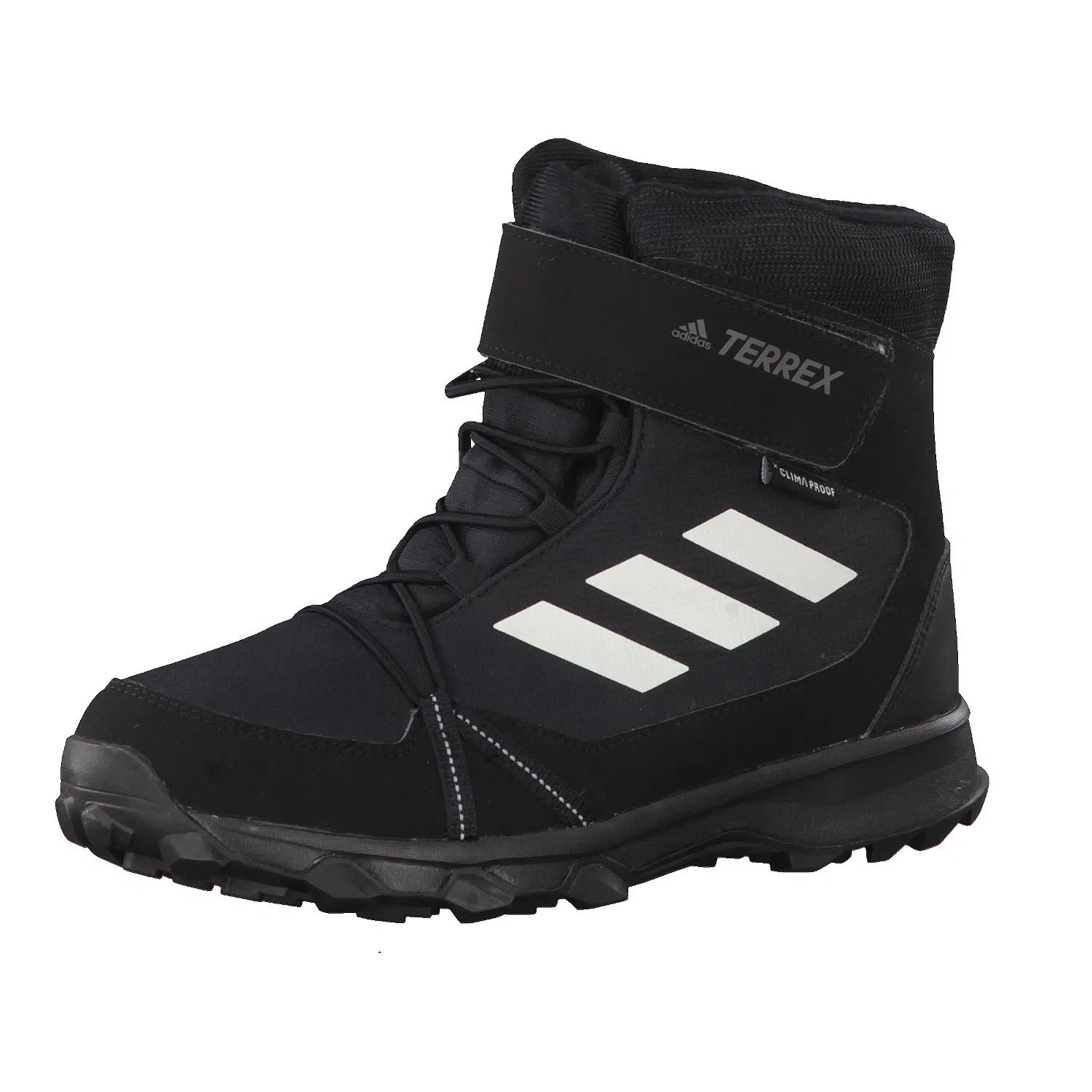 Детские снежные кроссовки для мальчиков и девочек Terrex Snow Cf Cold.rdy Winter Adidas, Black Core Black Chalk White Grey Four