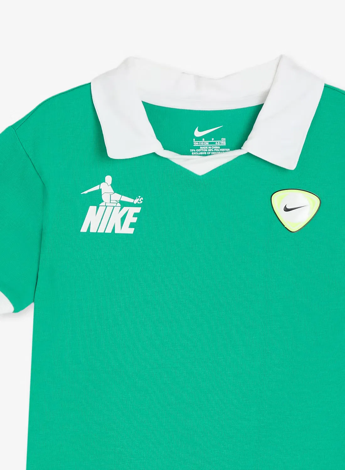 Шорты футбольные с принтом Nike, черный — фото 4