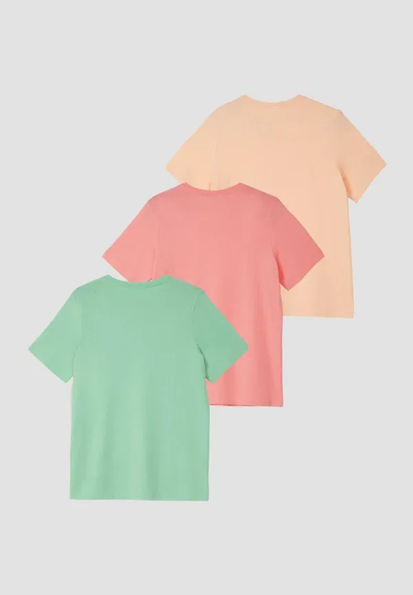 Футболки 3 шт из 100% хлопка, модель basic t-shirt, S.Oliver, Green, зеленый — фото 4