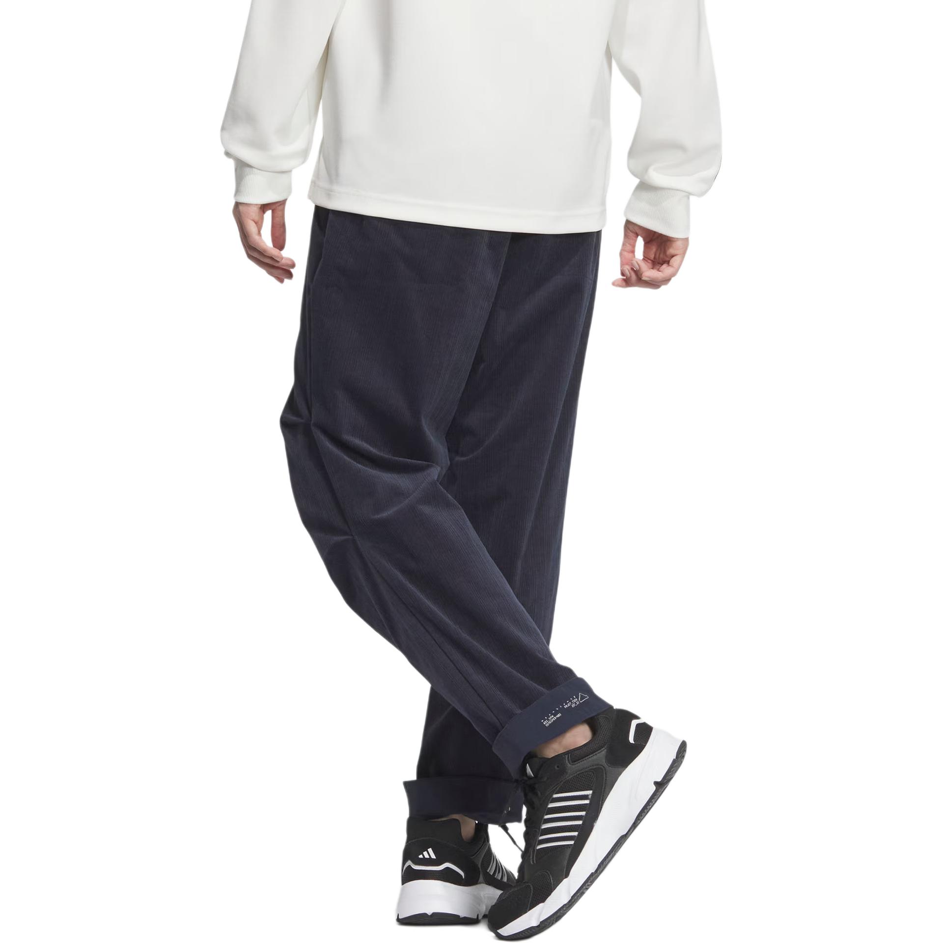 FW24 TECH TEXTURED TROUSERS Повседневные брюки мужские Legend Ink Цвет Adidas — фото 4