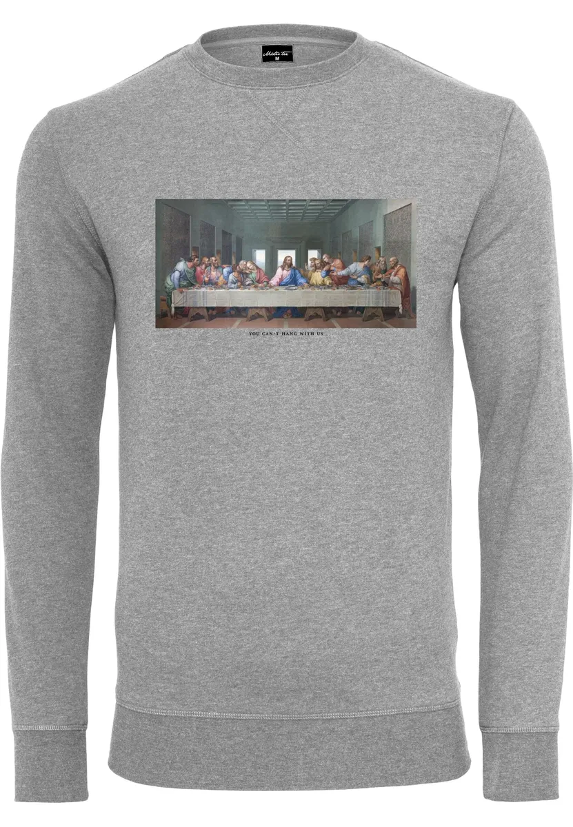 

Свитер MisterTee с круглым вырезом "MisterTee Men's Can't Hang With Us Crewneck", серый