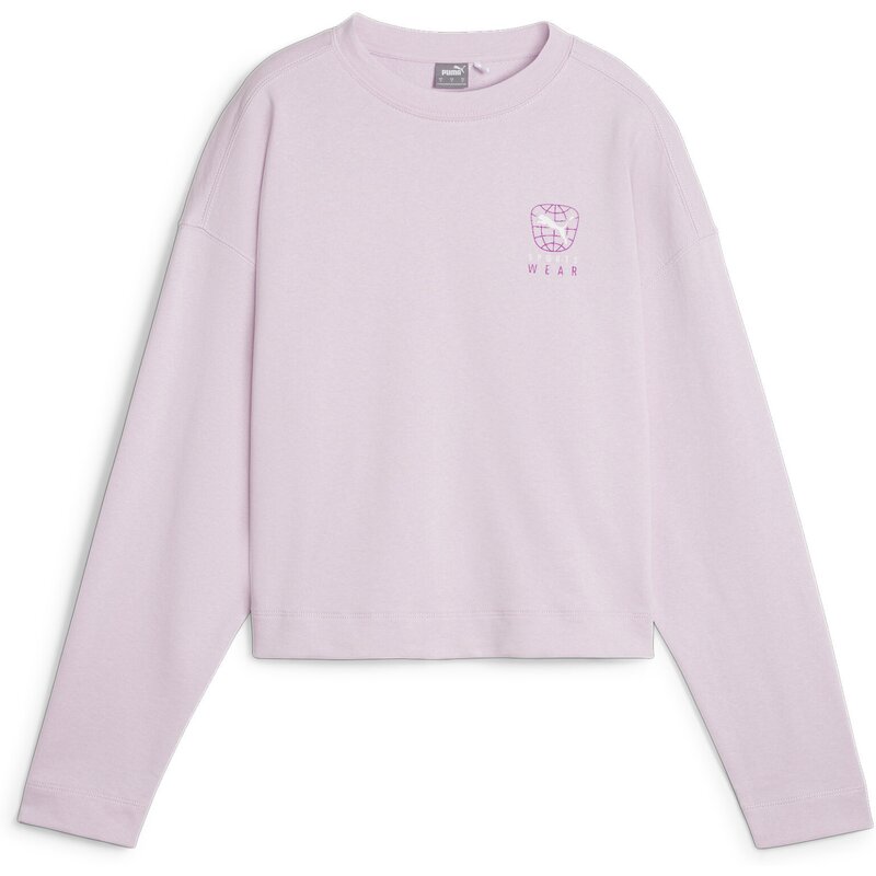 

Толстовка лучше спортивная одежда экипажа Puma, цвет grape mist