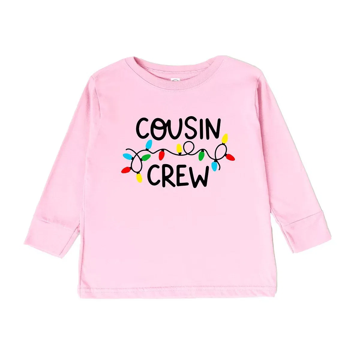 Детская футболка с длинным рукавом Cousin Crew Lights The Juniper Shop, Seafoam