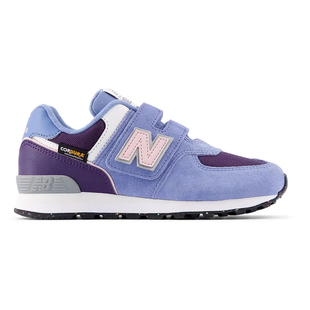 Кроссовки 574 Hook & Loop PS New Balance, синий