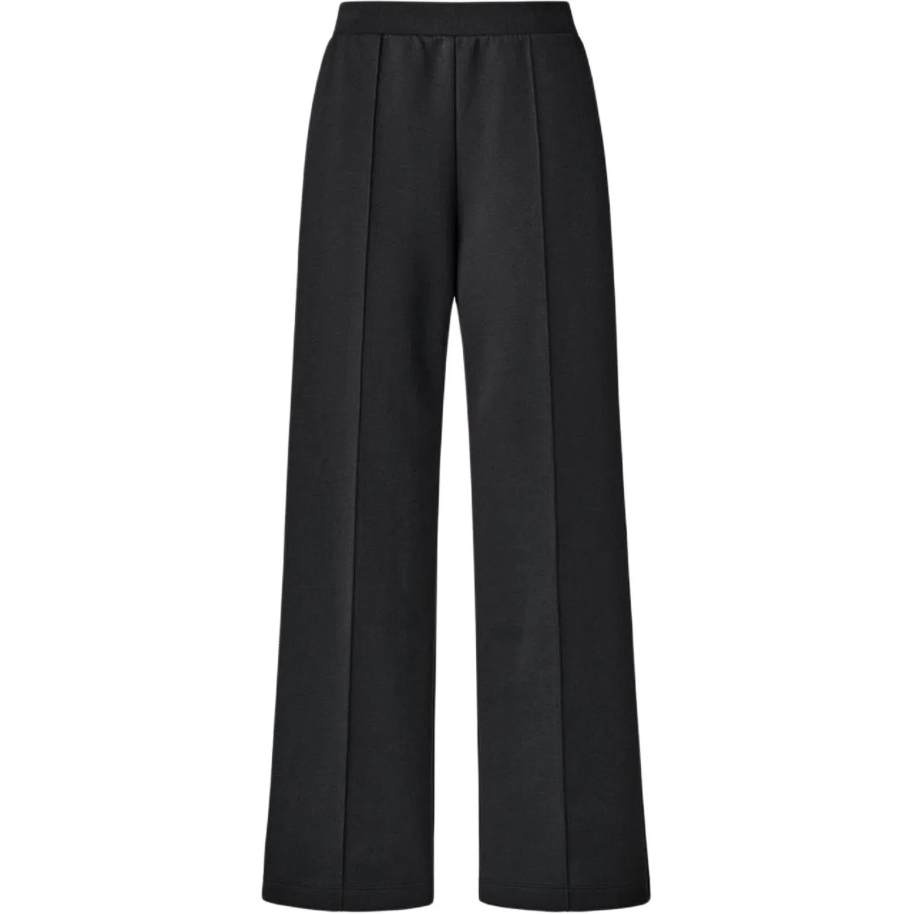 Трикотажные спортивные штаны, широкие, UNIQLO, Black