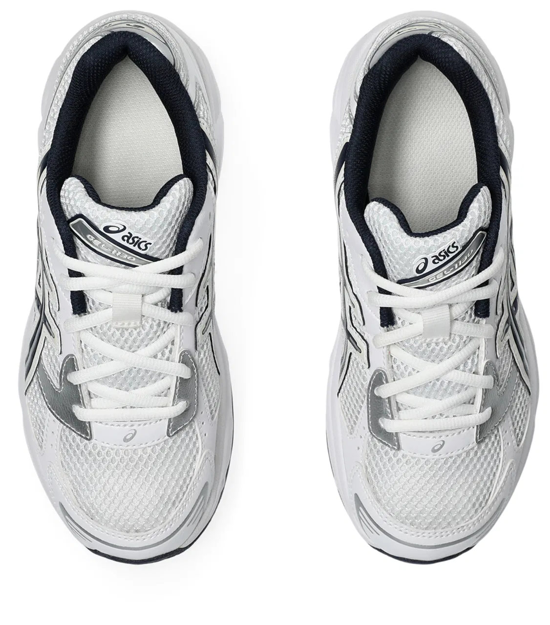 Кроссовки для девочек GEL-1130 ASICS, цвет Navy/White/Black — фото 4