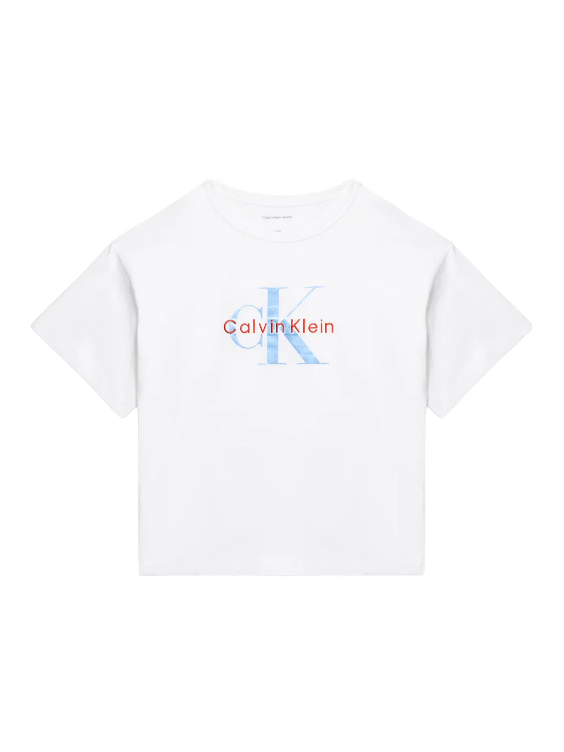 Рубашка Calvin Klein Jeans белого цвета